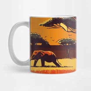 Zambia landscape Mug